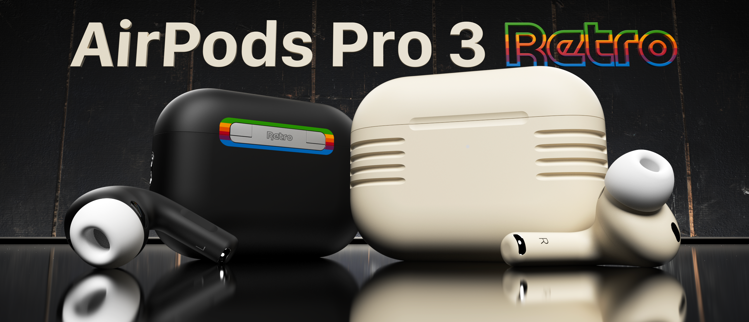 ColorWare AirPods Pro 3 Retro