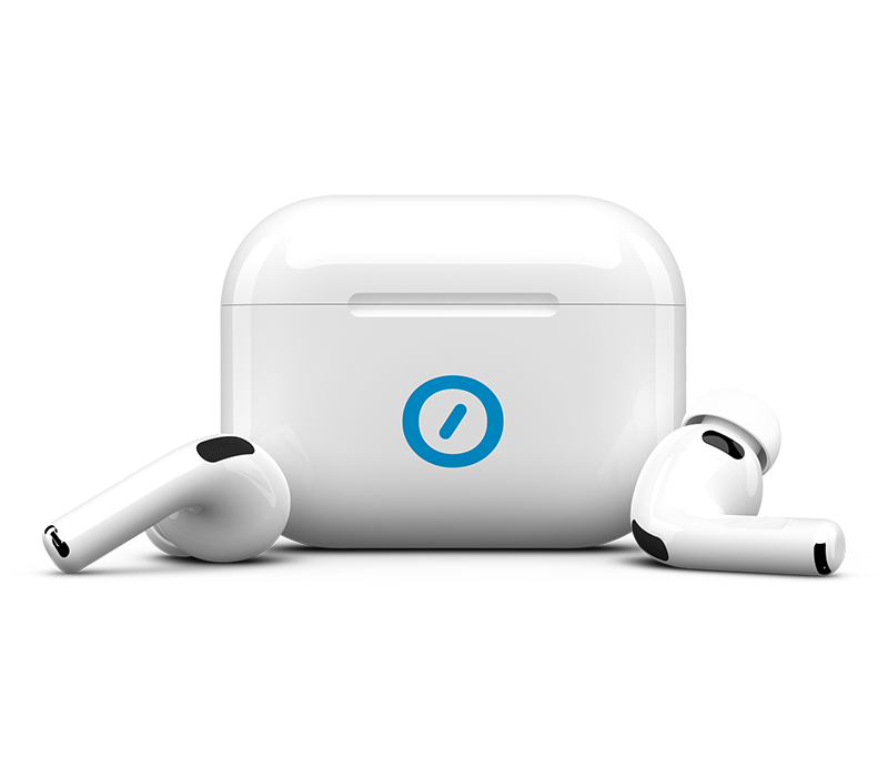 Automattic Stock White AirPods Pro 3
